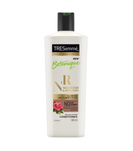 Tresemme Botanique Nourish and Replenish Conditioner 190ml with Olive and Camellia Oil