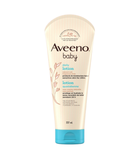 Aveeno Baby Daily Lotion 227ml – Gentle Hypoallergenic Moisturizer for Babies in Sri Lanka
