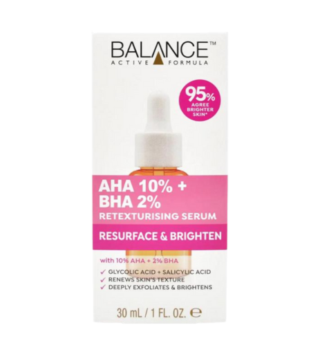 Balance Active Formula AHA 10% + BHA 2% Face Serum 30ml – Exfoliating Face Serum in Sri Lanka