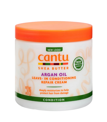 Cantu Moisturizing Hair Repair Cream with Argan Oil Extract 453g – Deep Conditioning Leave-In Cream Sri Lanka