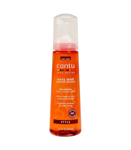 Cantu Shea Butter Wave Whip Curling Mousse 248ml – Curl Defining Hair Mousse in Sri Lanka