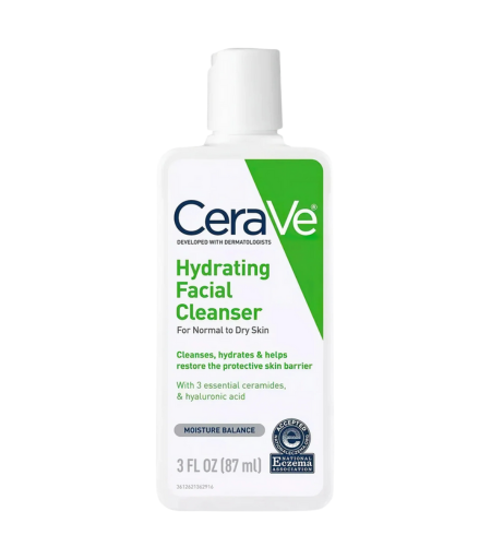 CeraVe Hydrating Facial Cleanser 87ml – Gentle Hydrating Face Wash for Normal to Dry Skin in Sri Lanka