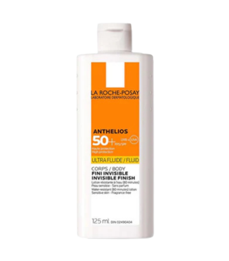 La Roche-Posay Anthelios Ultra Fluid Sunscreen SPF50+ 125ml – Lightweight Invisible Sunscreen Sri Lanka