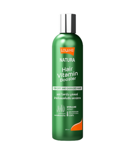 Lolane Natura Hair Vitamin Booster for Dry & Damaged Hair 250ml