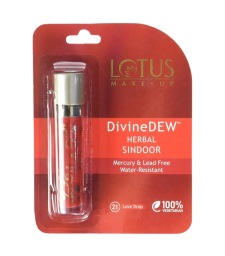 Lotus Herbals Divine Dew Herbal Sindoor 8g – Smudge-Proof Herbal Sindoor Sri Lanka