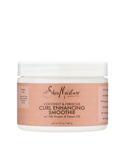 Shea Moisture Coconut & Hibiscus Curl Enhancing Smoothie 340ml – Original Curl Defining Cream in Sri Lanka