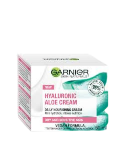 Garnier Skin Active Hyaluronic Aloe Daily Nourishing Cream 50ml – Hydrating Face Cream Sri Lanka