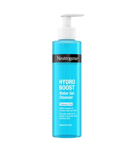 Neutrogena Hydro Boost Cleansing Water Gel Fragrance-Free 200ml – Hydrating Cleanser with Hyaluronic Acid Sri Lanka