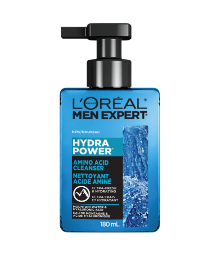 Loreal Paris Men Expert Hydra Power Amino Acid Face Cleanser 180ml