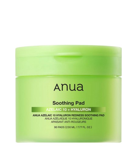 Anua Azelaic 10 Hyaluron Redness Soothing Pad 230ml (90 sheets) – Korean Skincare for Sensitive Skin in Sri Lanka