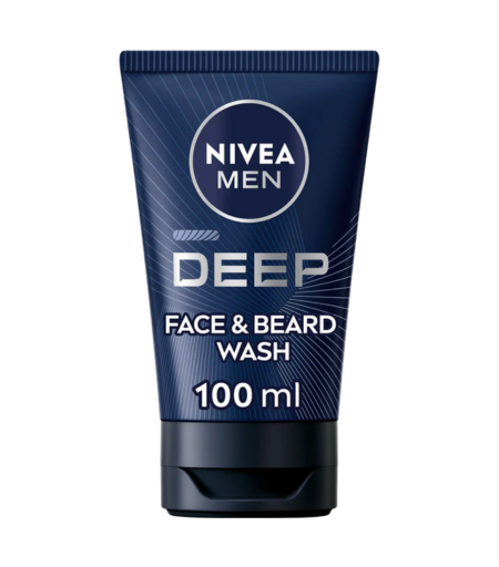 Nivea Men Deep Face & Beard Wash 100ml