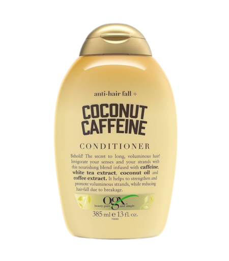 OGX Anti-Hair Fall + Coconut Caffeine Strengthening Conditioner 385ml – Buy Online in Sri Lanka