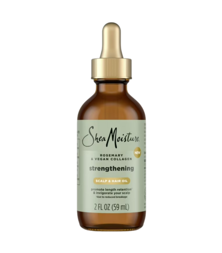 Shea Moisture Rosemary & Vegan Collagen Hair Strengthening Oil 59ml