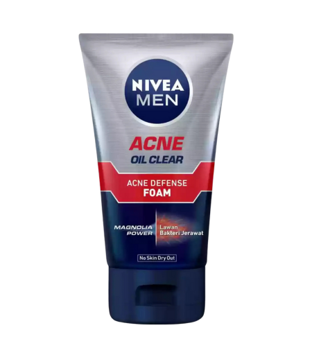 Nivea Men Acne Oil Clear Anti-Acne Foam 100g