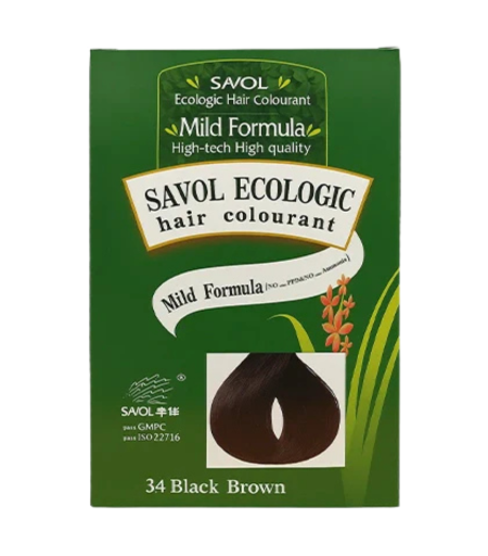 Savol Ecologic Hair Colourant Black 140ml