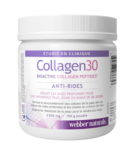 Webber Naturals Collagen30 Anti-Rides Bioactive Collagen Peptides Powder 250g