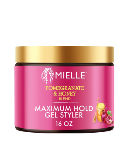 Mielle Pomegranate and Honey Maximum Hold Gel Styler 464g