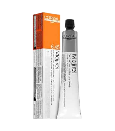 Loreal Majirel Color Tube 6.45 Mahogany Copper Dark Blonde