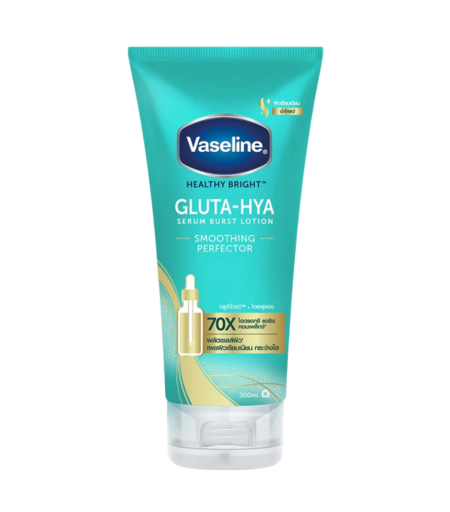 Vaseline Healthy Bright Gluta Hya Serum Burst Lotion Smoothing Perfector 300ml 