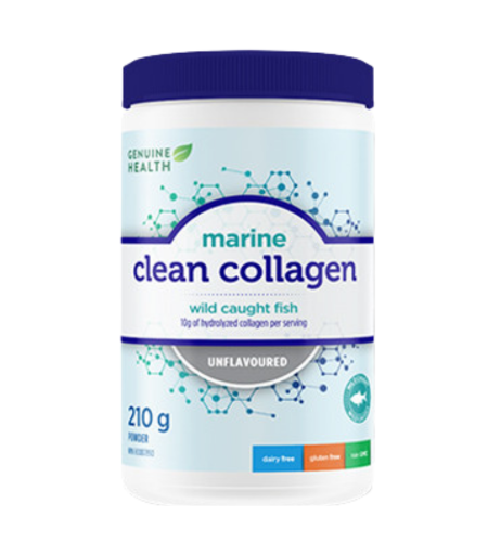 Genuine Health Marine Clean Collagen Wild Caught Fish 210g - Unflavoured