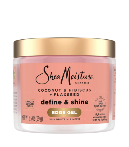 Shea Moisture Coconut & Hibiscus + Flaxseed Edge Gel 99g Original Product in Sri Lanka