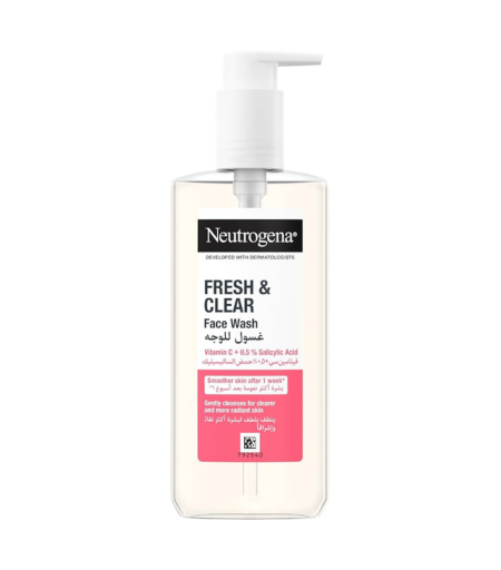Neutrogena Fresh and Clear Face Wash with Vitamin C + 0.5% Salicylic Acid 200ml