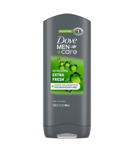 Dove Men Care Refreshing Extra Fresh Body, Face & Hair Wash 400ml