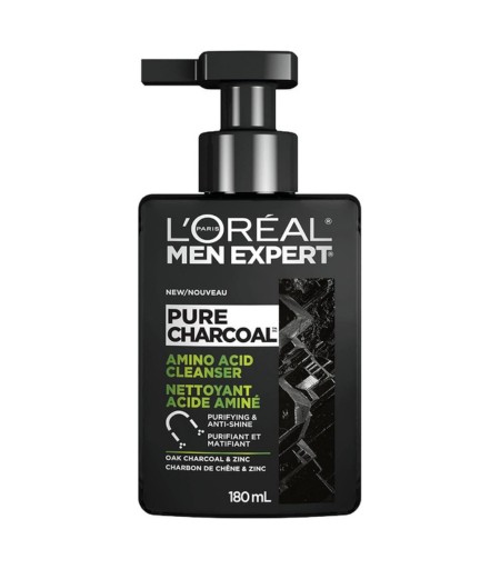 Loreal Men Expert Pure Charcoal Face Cleanser 180ml