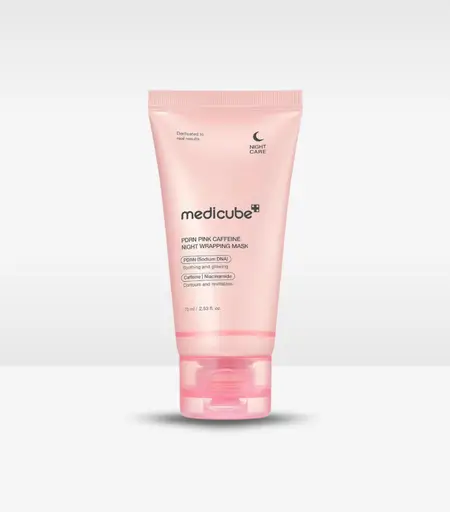 Medicube PDRN Pink Caffeine Night Wrapping Mask 75ml Original Product in Sri Lanka