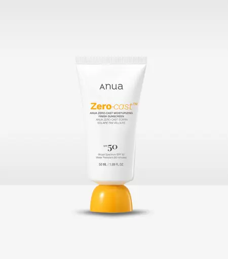 Anua Zero-Cast SPF50+ Moisturizing Finish Sunscreen 50ml Original Product in Sri Lanka