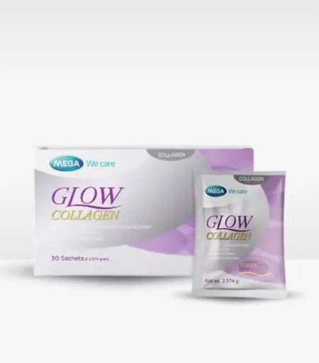 Glow Collagen For Skin Glow 30 Sachets – Natural Verisol Collagen Supplement