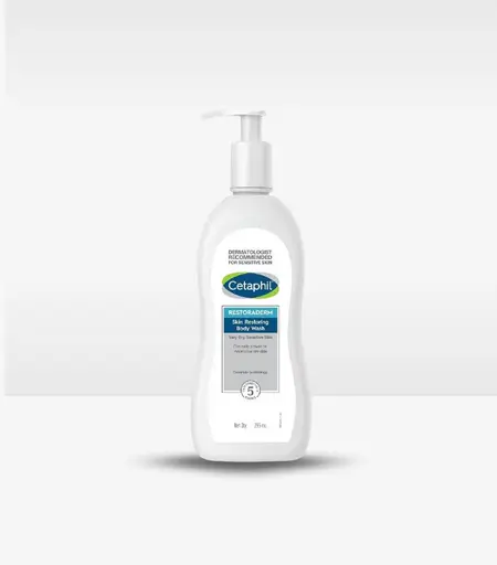 Cetaphil Restoraderm Skin Restoring Body Wash 295ml – Gentle Soap-Free Cleanser for Sensitive Skin in Sri Lanka