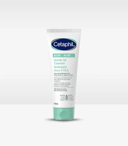 Cetaphil Gentle SA Cleanser 124ml – Daily Exfoliating Cleanser for Sensitive Skin in Sri Lanka