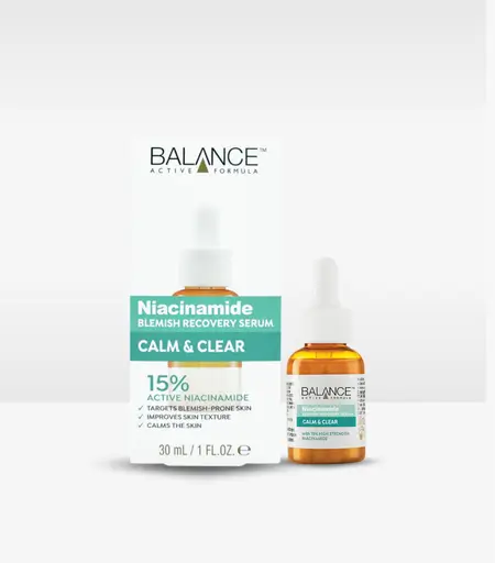 Balance Active Formula Niacinamide Blemish Recovery Serum 30ml – Best for Acne-Prone Skin