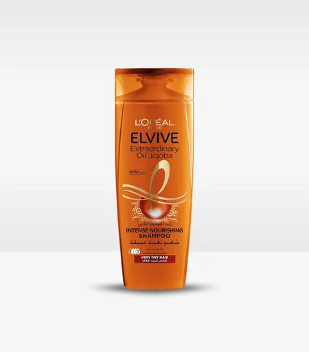 Loreal Elvive Extraordinary Oil Jojoba Intense Nourishing Shampoo 400ml – Front View