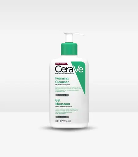 Cerave Foaming Cleanser for Normal to Oily Skin 236ml – Original Daily Face Wash Sri Lanka