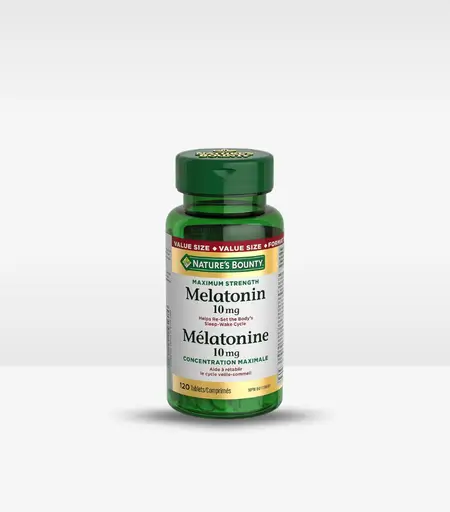 Nature’s Bounty Melatonin 10mg 120 Capsules Original Product in Sri Lanka