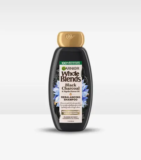 Garnier Whole Blends Magnetic Charcoal Purifying Shampoo 346ml for Oily Scalp Sri Lanka