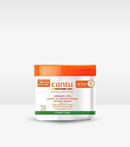 Cantu Moisturizing Hair Repair Cream with Argan Oil Extract 453g – Deep Conditioning Leave-In Cream Sri Lanka