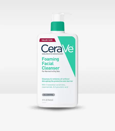 CeraVe Foaming Cleanser 562ml – Dermatologist Face Wash for Normal to Oily Skin in Sri Lanka