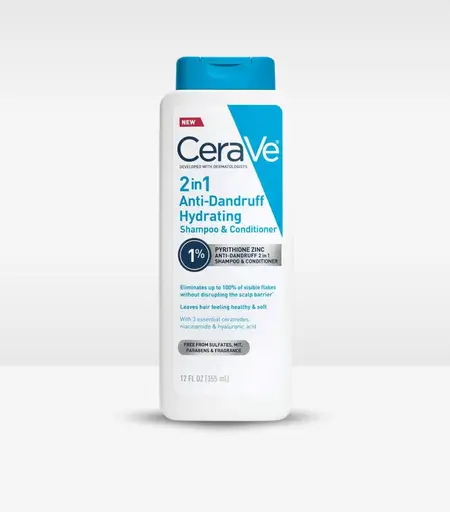 CeraVe 2-in-1 Anti-Dandruff Hydrating Shampoo Conditioner 355ml Sri Lanka