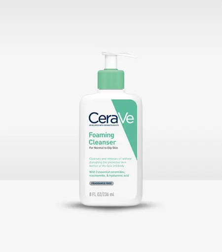 Cerave Foaming Cleanser for Normal to Oily Skin 236ml – Original Daily Face Wash Sri Lanka