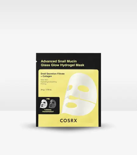 Cosrx Advanced Snail Mucin Glass Glow Hydrogel Mask 34g