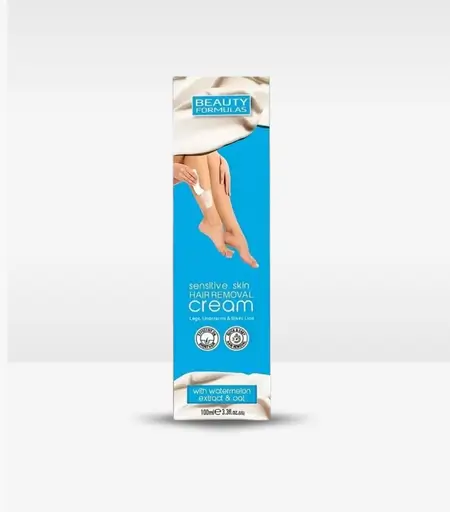 Beauty Formulas Sensitive Skin Hair Removal Cream 100ml – Gentle Painless Hair Removal in Sri Lanka