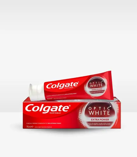 Colgate Optic White Extra Power Whitening Toothpaste 75ml