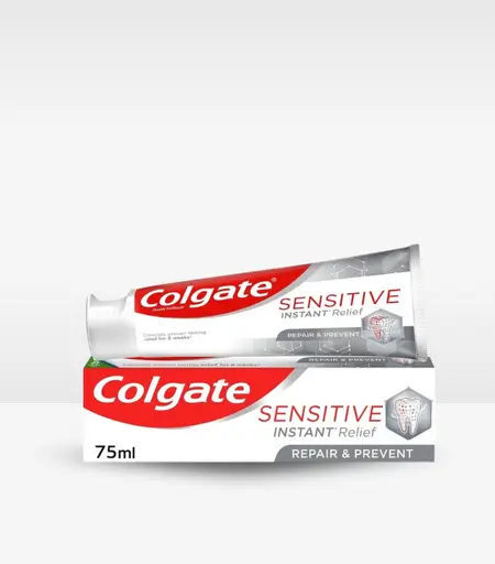 Colgate Sensitive Instant Repair & Prevent Toothpaste 75ml – For Sensitive Teeth Relief