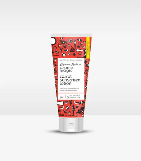 Aroma Magic Carrot Sunscreen Lotion SPF 15 – 100ml Bottle
