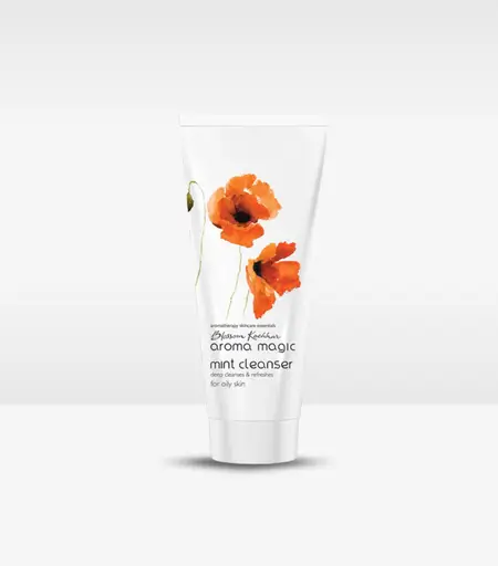 Aroma Magic Mint Cleanser 100g – Natural Soap-Free Face Wash for Oily & Acne-Prone Skin in Sri Lanka