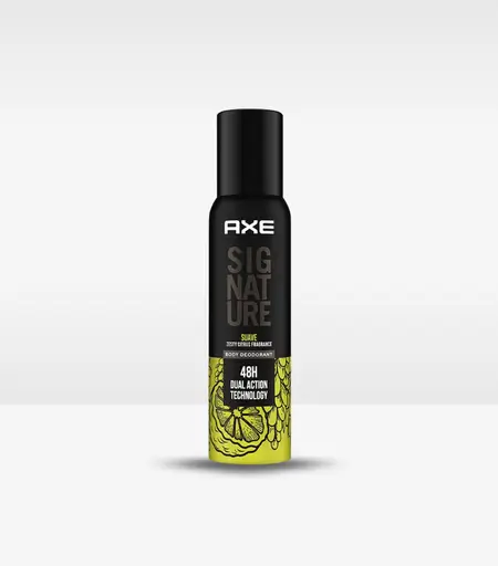 AXE Signature Suave Body Perfume 122ml – Gas Free Long Lasting Fragrance for Men