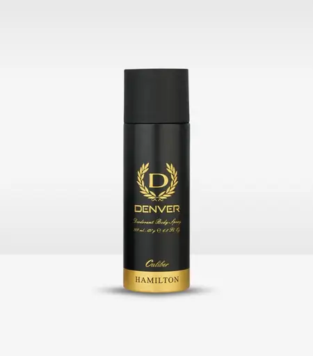 Denver Hamilton Caliber Deodorant Body Spray 165ml – Long-Lasting Fragrance for Men